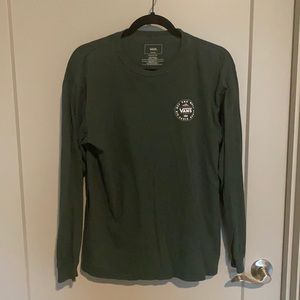 Vans LS graphic tee (Green, M)